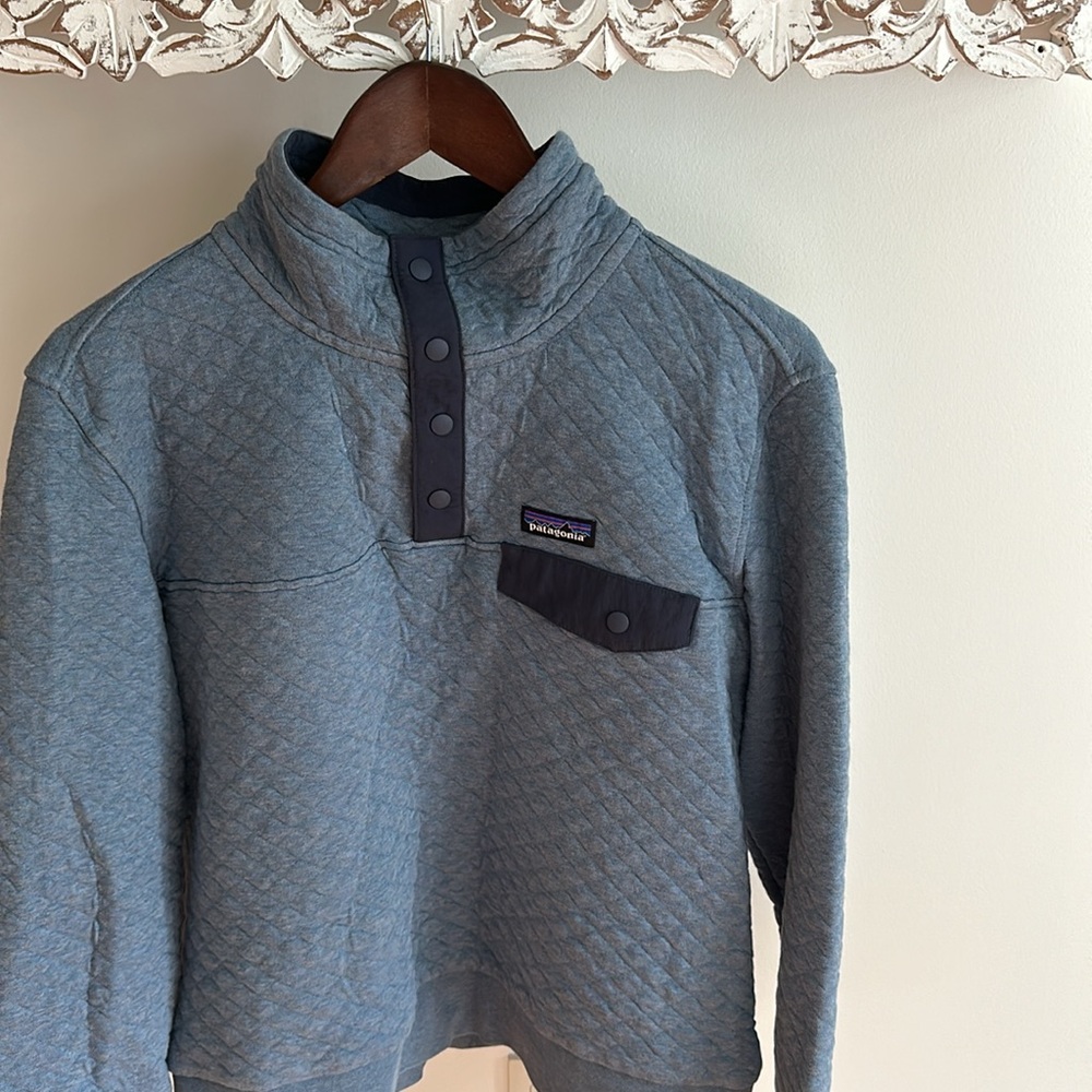 Patagonia Organic Cotton Quilt Half Snap Pullover